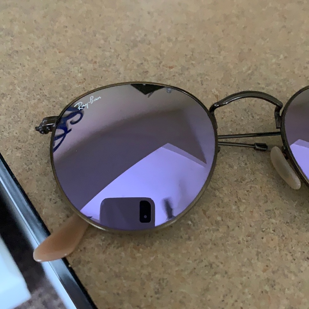 RayBan purple sunglasses